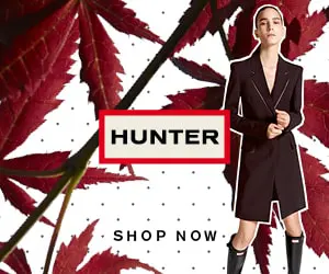 Hunter Boots MPU 300 x 250 digital ad artworked by Sonia Cameron