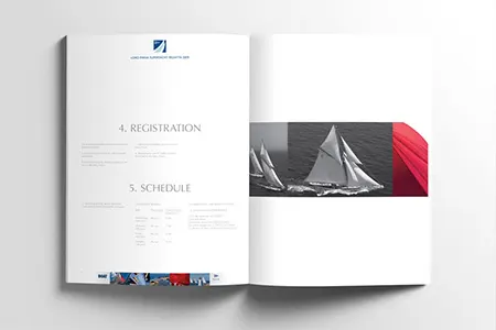 Loro Piana Superyacht Regatta design project, art directed by Sonia Cameron