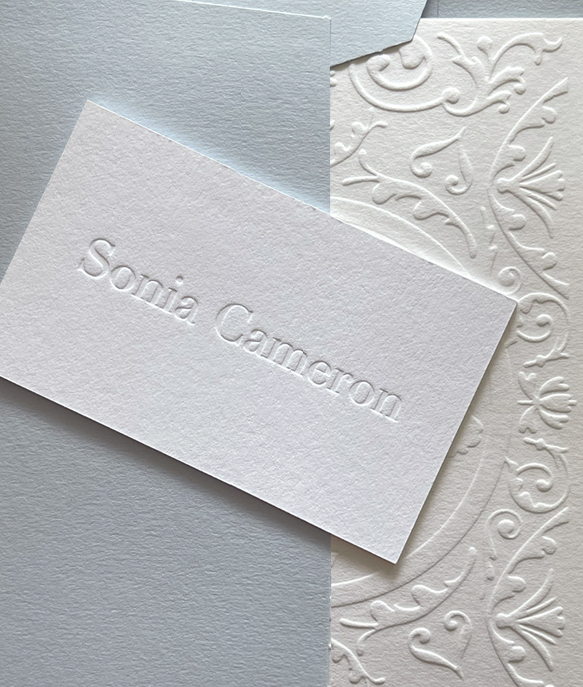 Sonia Cameron designer stationery