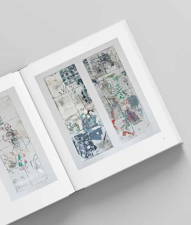 Volume 1 2020 artbook dps displaying artwork by Mauss Nick. Designed by Sonia Cameron.